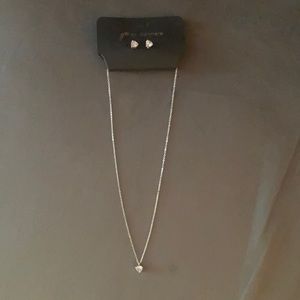 Gennaro- heart shaped pendant set